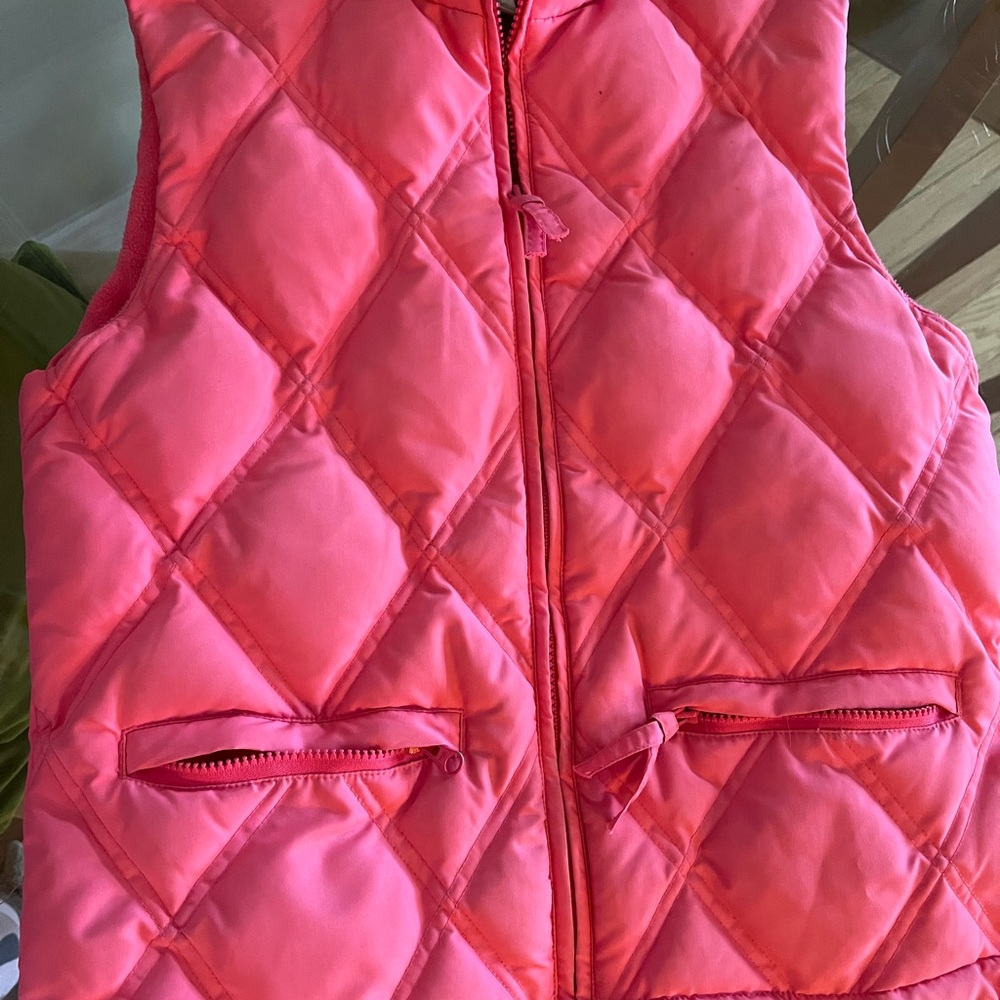 Women’s Pink Quilted Vest